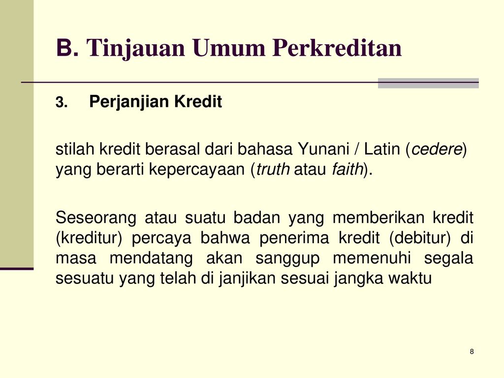 Tinjauan Yuridis Terhadap Prosedur Alih Debitur Sebagai Alternatif